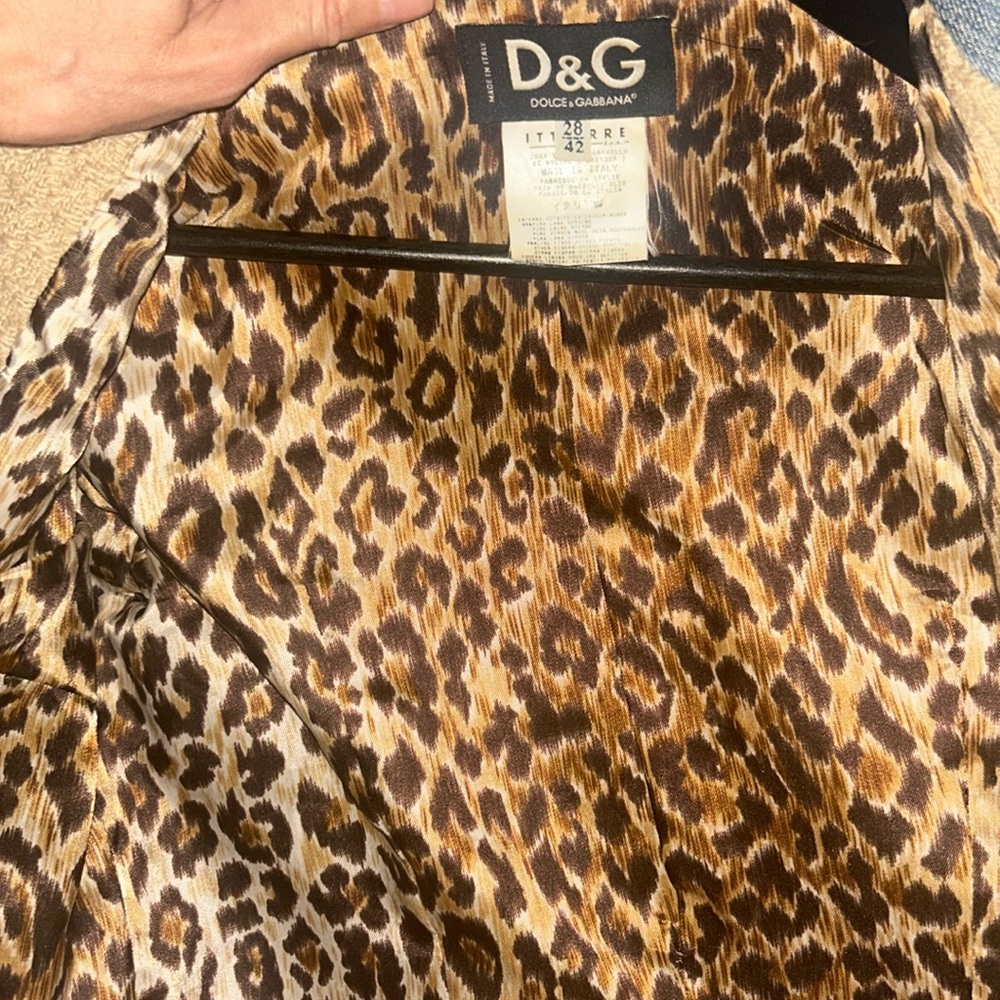 Vintage D&G Tweed & Denim Jacket - Picture 7 of 7